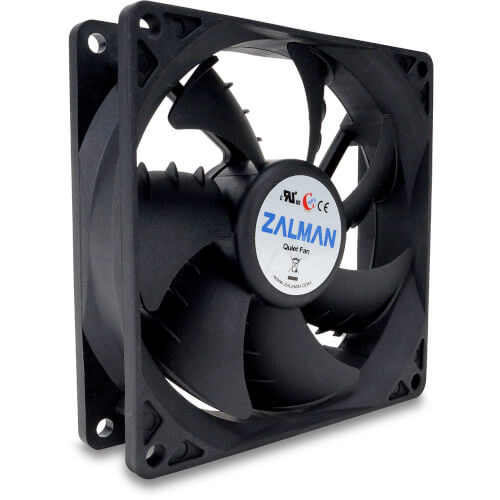 Ventilador 9cm Zalman Zm-F2 Plus (Sf) Negro | Quonty.com | ZM-F2 PLUS(SF)